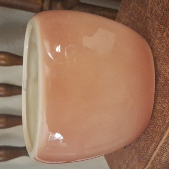 Vintage Royal Copley Pink and Black Planter - Picture 4 of 6